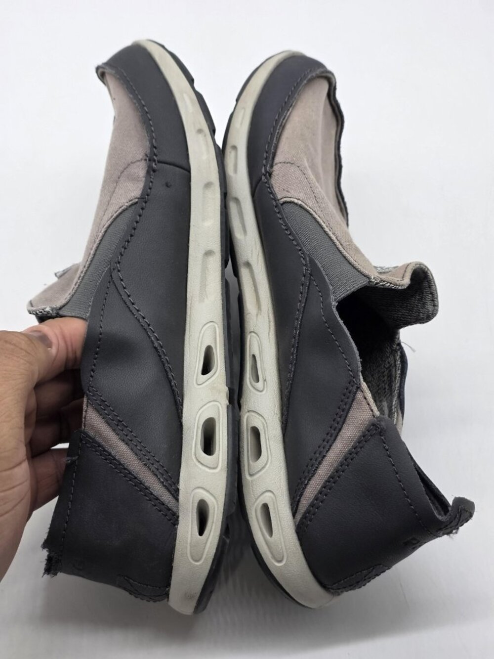 Columbia PFG BM2663-049 Shoes Mens 11 Gray Bahama Vent Slip On Damaged Loafers - Picture 11 of 13